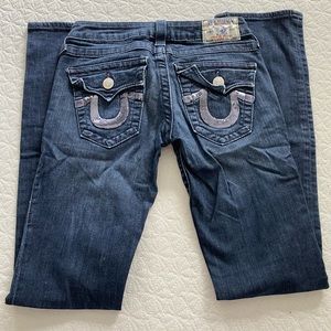 True Religion straight leg jean